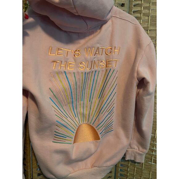 Dandy Worldwide Hoodie "Lets Watch The Sunset", Size Large - Picture 1 of 8